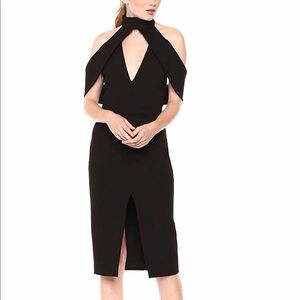 Elliatt Black Midi Dress